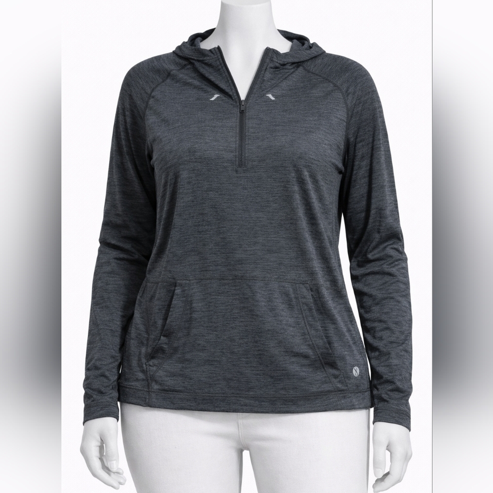 NWT Large LAYER 8 Quarter Zip Performance Lightwe… - image 2